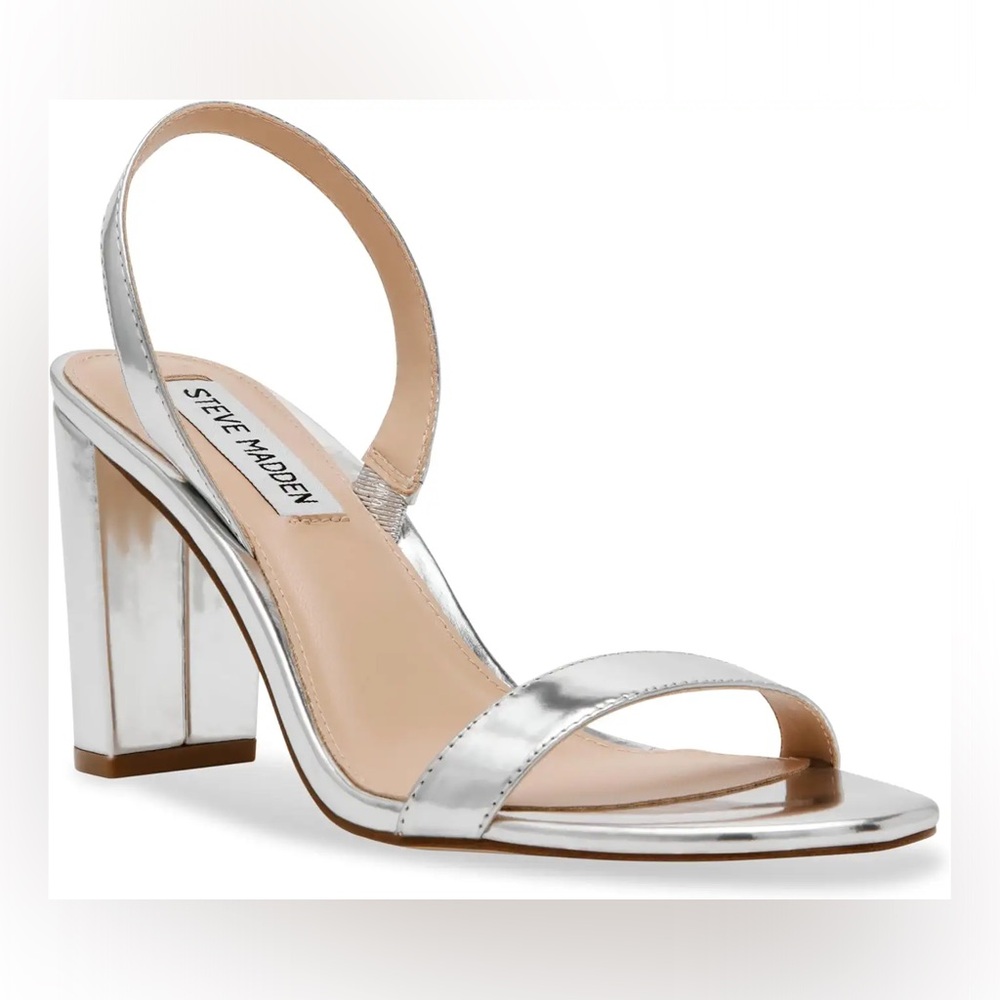 Steve Madden Emilie Strappy Block Heel Sandals Size: 10